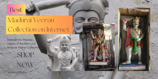 Lord Veeran artistic masterpiece Statue Best Collection for Home Temple
