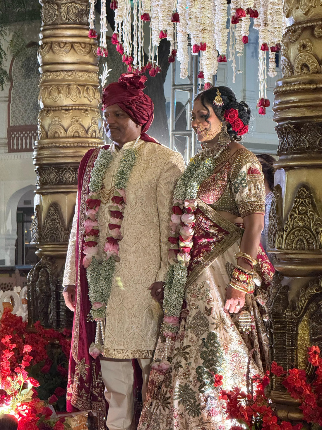 Sacred Elegance: How Marble Statues Became the Soul of a Grand Indian Wedding KARIGAROFFICIAL