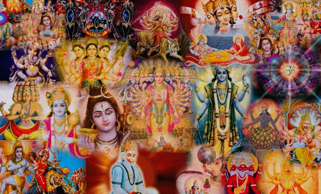 All Hindu gods in one wallpaper